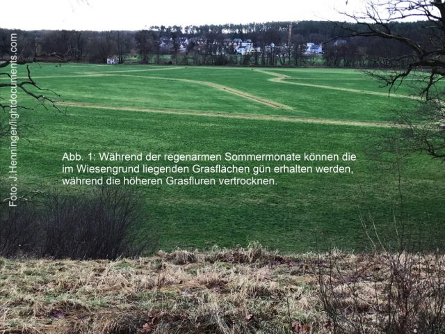 Der Obere Grund Reichelsdorf mit seinen Gräben