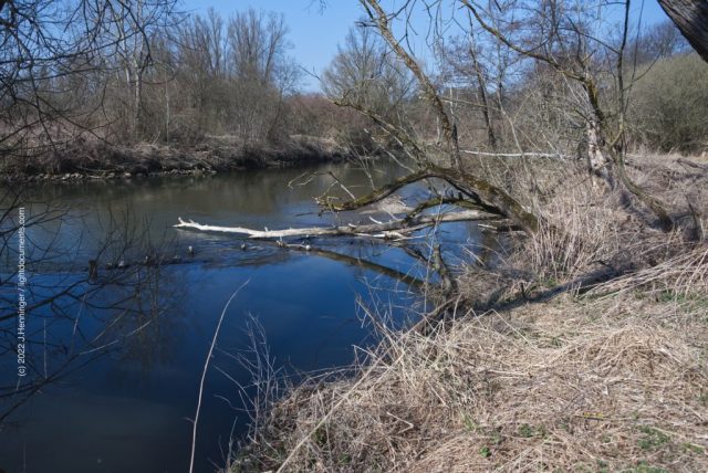 Früherer Standort des Wasserschöpfrads