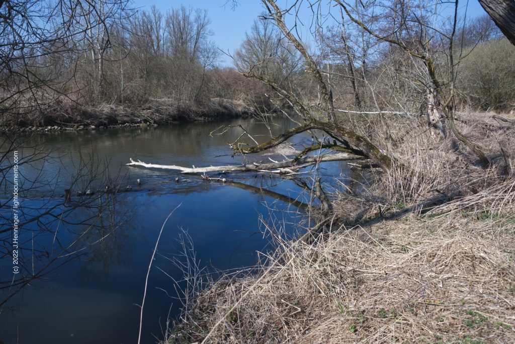 Früherer Standort des Wasserschöpfrads