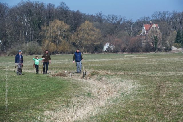 Säuberung der Gräben