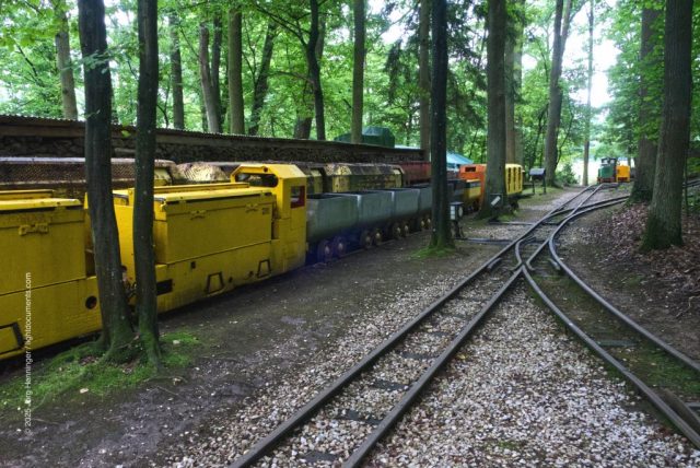Arsenal an Loks und Loren Feldbahn-Museum