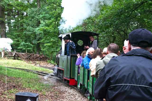 Personenfahrt Feldbahn-Museum