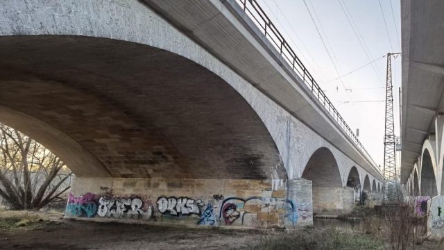 Siebenbogenbrücken alt und neu ©St.S