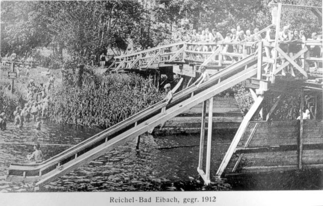 Reichelbad: Wasserrutsche